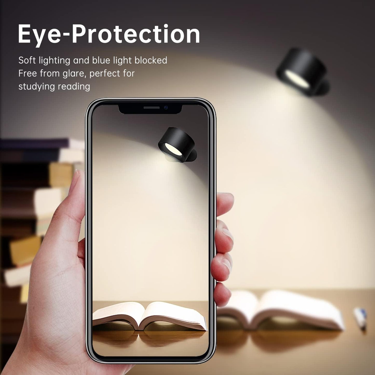 Skorter | FlexiLamp – Wireless Rechargeable 360° LED Wall Light for Indoors & Outdoors