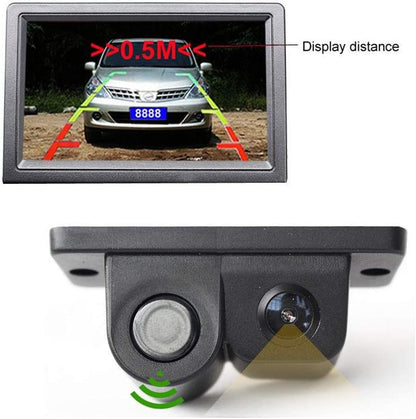 Skorter | Car Rear View Camera with Parking Sensor 2-in-1 – SafePark