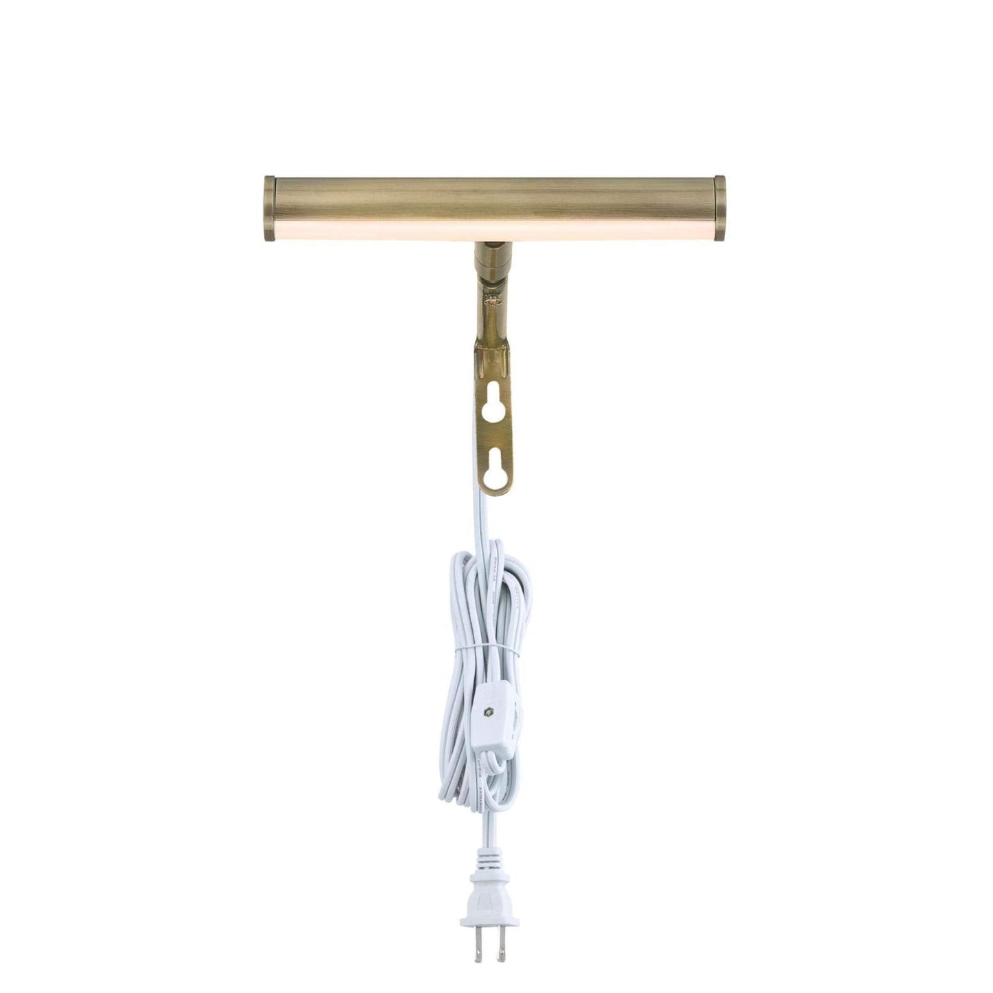 Skorter | Westinghouse 7" Adjustable Led Picture Light, 2W, Antique Brass Finish, 3000K, White