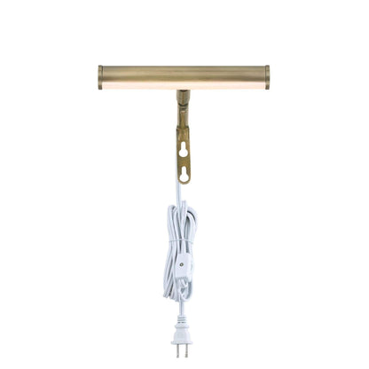 Skorter | Westinghouse 7" Adjustable Led Picture Light, 2W, Antique Brass Finish, 3000K, White