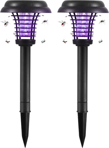 Skorter | Solar Insect Killer with LED Light – Waterproof Garden Light for Mosquito Repulsion