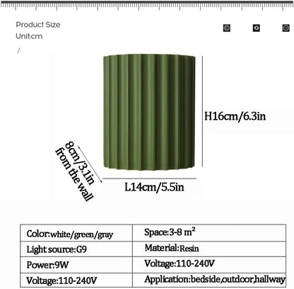 Skorter | Minimalist LED Wall Light – Soft Glow Up & Down Accent Lighting for Indoor Spaces