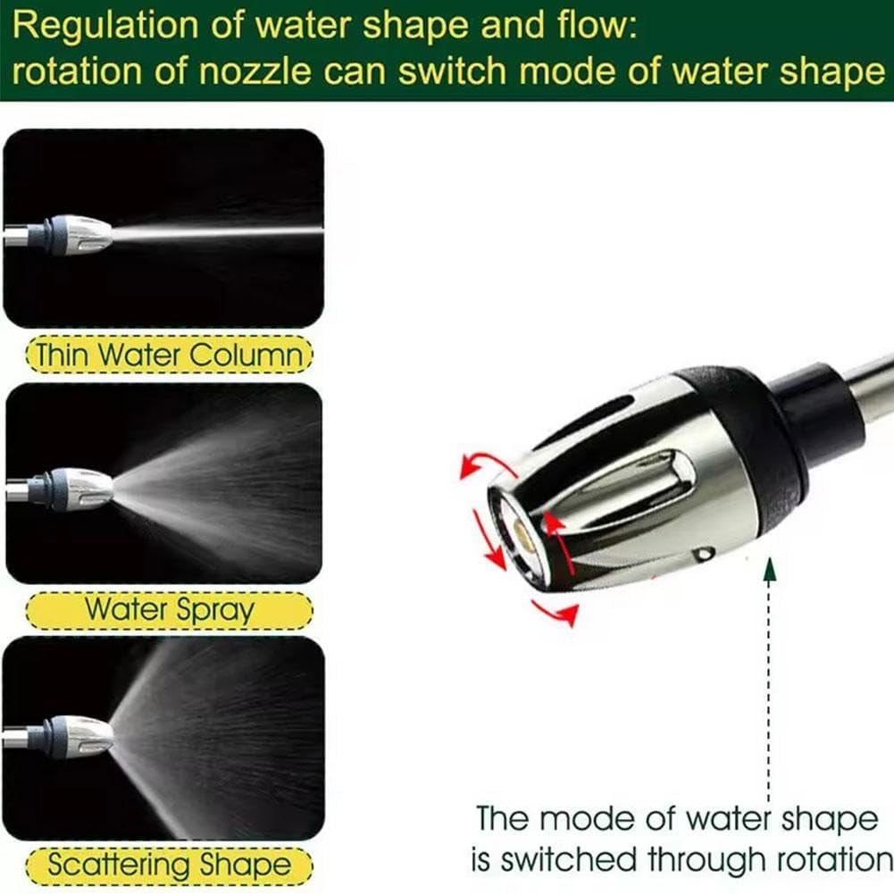 Skorter | AquaBlitz High-Pressure Spray Gun – Universal Hose Attachment for Powerful Cleaning