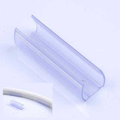 Skorter | Delight 2" Channel Mounting Holder For 9/16" Led Neon Flex Strip Light - 100 Pack