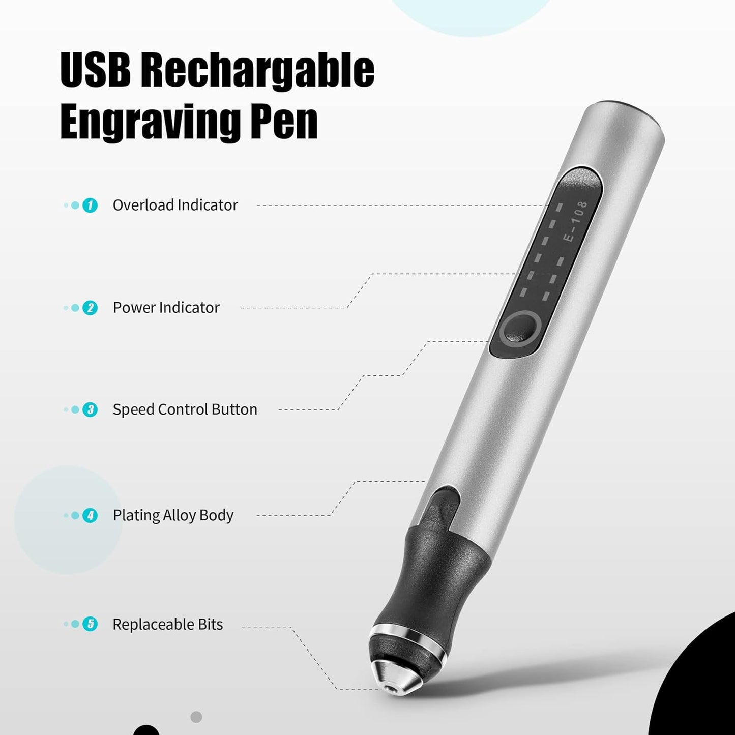 Skorter | Cordless Engraving Pen – Perfect for 50+ Surfaces & DIY Projects