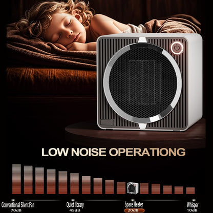 Skorter | 500W Electric PTC Ceramic Heater | Rapid Heating, Energy Efficient & Safe for Indoor Use in Winter