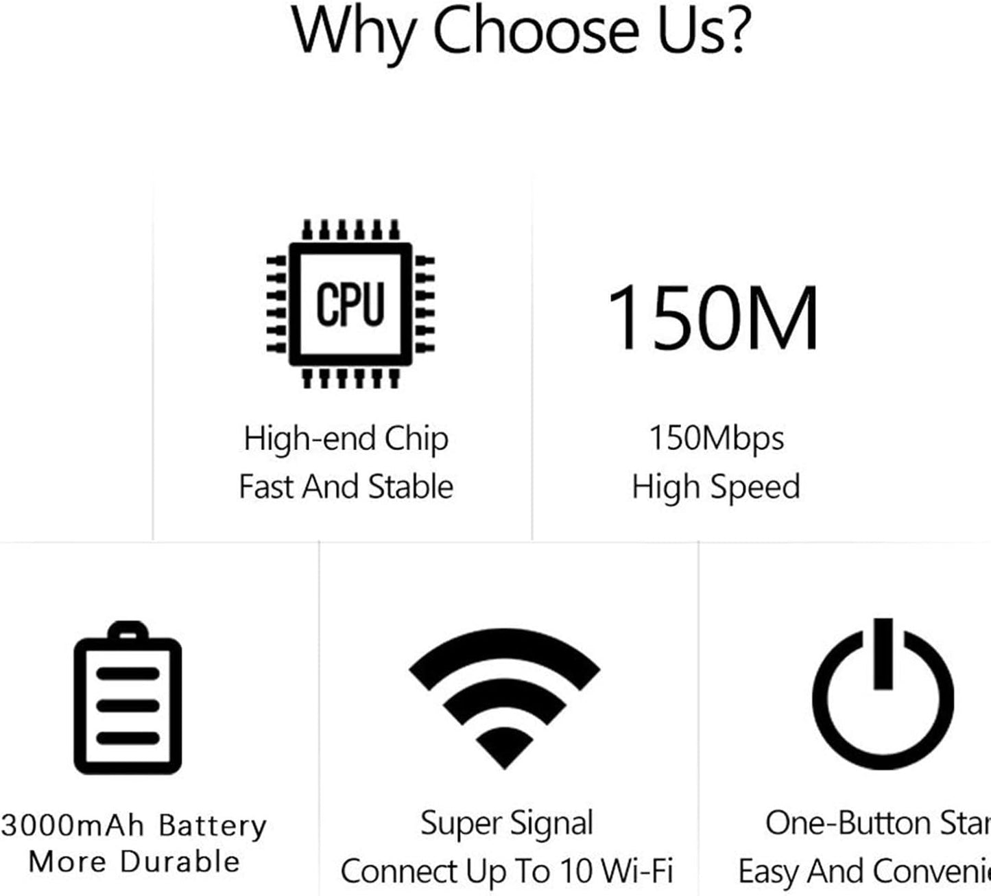 Skorter | 4G LTE USB WiFi Hotspot Modem with 300Mbps Speed and 3000mAh Battery – Netvora