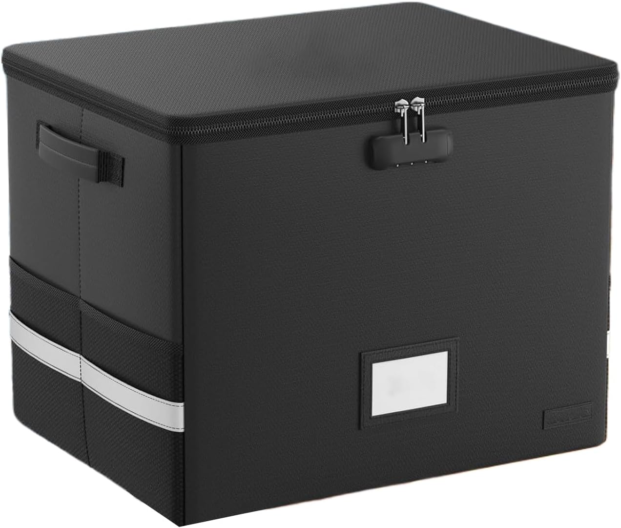 Skorter | Fireproof Record Storage Case – Waterproof Organizer for 150+ 12-Inch Records – Arcion