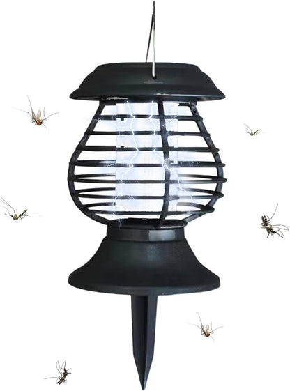 Skorter | Solar Insect Defense Lamp with LED Light – Effective Mosquito Control for the Garden