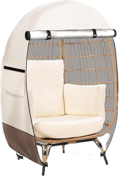 Skorter | Waterproof Egg Chair Cover with Double Zipper – Solara