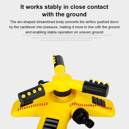 Skorter | 360° Rotating Lawn Sprinkler | Stable, Multi-Angle Nozzles for Even Coverage in Large Gardens