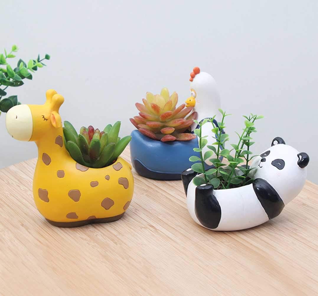 Skorter | Animal Plant Pots – Funny Animal Designs for Succulents and Cacti