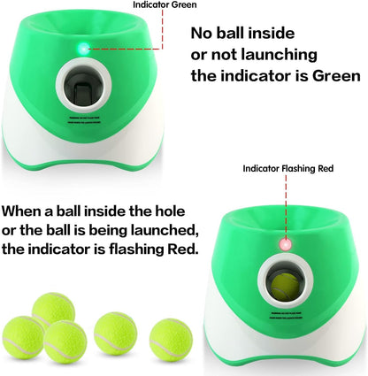 Skorter | Automatic Dog Ball Launcher – 3 Distance Settings for Endless Fetch Fun