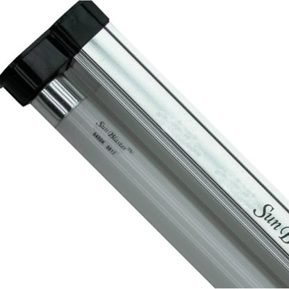 Skorter | Sunblaster T5Ho 17W Hydroponic Grow Light Lamp, 6400K, Nanotech Reflector, Silver,