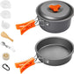 Skørter | Gonex 11pcs/13pcs/16pcs/21pcs Camping Kitchen Equipment Set Mess Kit, Backpacking Cooking Equipment, Stackable Portable Non Stick Pot Pan Cook for Outdoor Hiking
