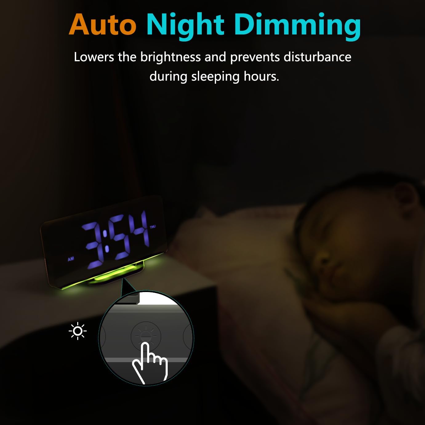 Skorter | 11.5-Inch Digital Calendar Day Clock with 19 Reminders – Claryon