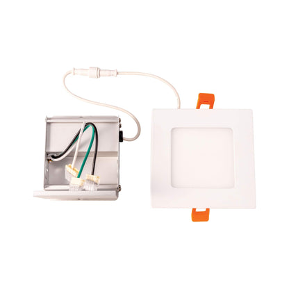 Skorter | Elk Lighting 4" White Integrated Led Recessed Light - Thomas Lr11044, Alloy Steel