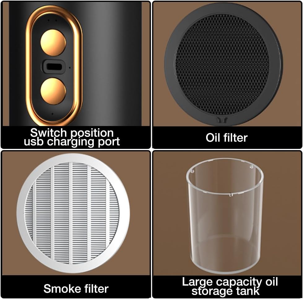 Skorter | AetherVent™ | Portable Range Hood | Powerful Rechargeable Kitchen Exhaust Fan | Ideal for Any Space & Cooking Needs