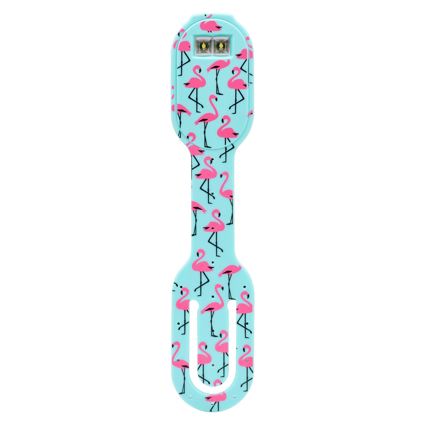 Skorter | Gifts For Readers & Writers Rechargeable 2-in-1 LED Book Light & Bookmark - Flamingo Color