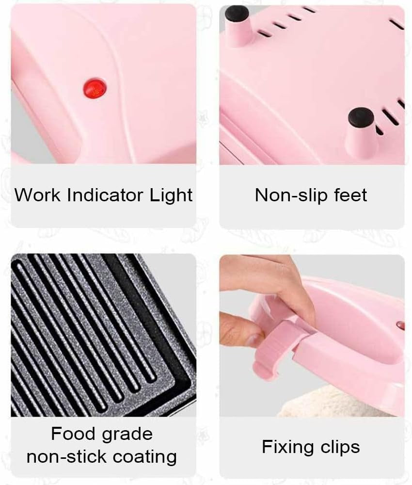 Skorter | 2-in-1 Sandwich Maker & Toaster | Non-Stick Auto-Sealing Plates for Quick Breakfasts, Snacks & Easy Cleanup