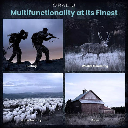 Skorter | Digital Night Vision Binoculars – 5x Zoom, Infrared, HD Quality