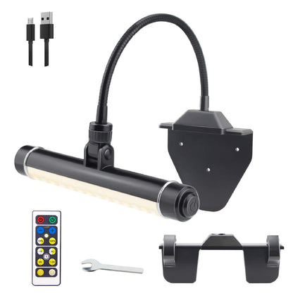 Skorter | Bigmonat Wireless LED Picture Lighting, Rechargeable Clip Picture Lamp with Timer and Dimmable Modes