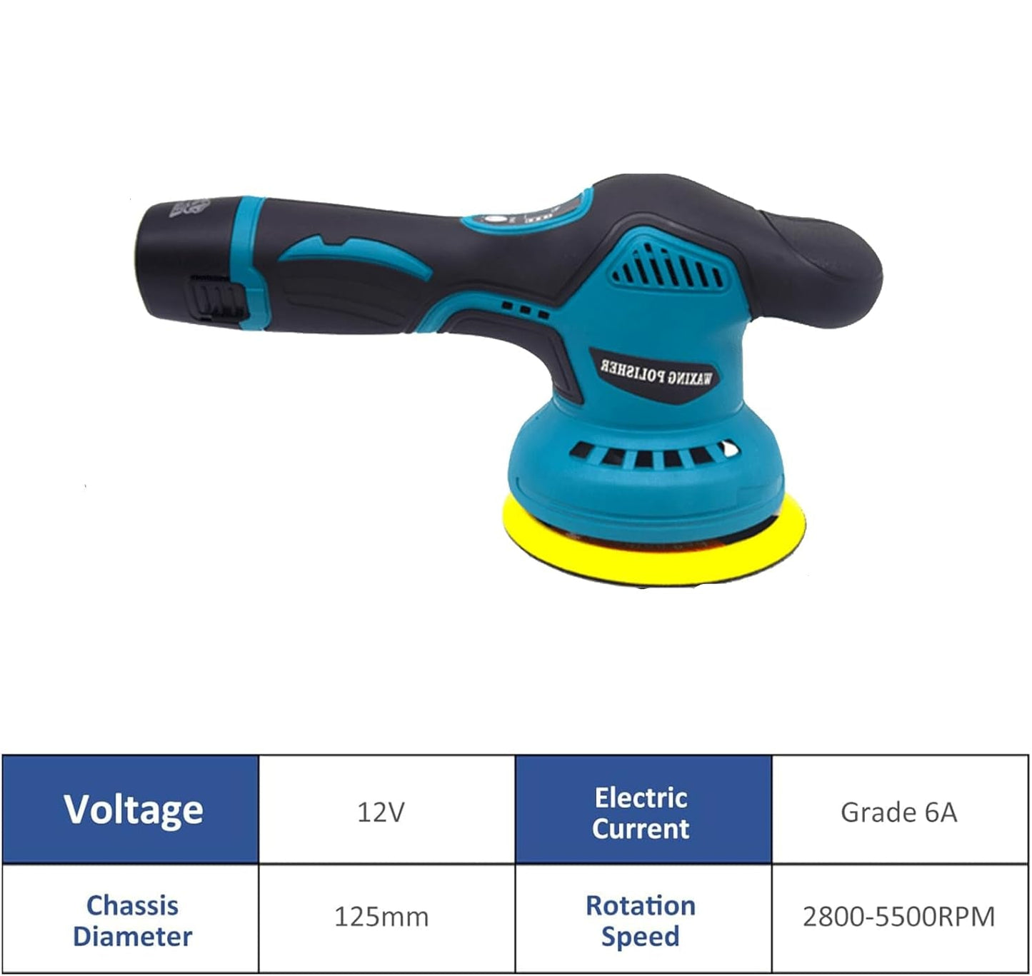 Skorter | Cordless Car Polisher with Dual Batteries and 8-Speed Control – Torvex