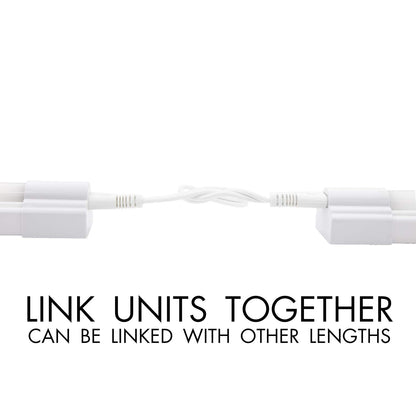 Skorter | Maxxima 24" Linkable Led Under Cabinet Light, 1200 Lumen, Warm White, On/Off Switch