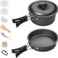 Skørter | Gonex 11pcs/13pcs/16pcs/21pcs Camping Kitchen Equipment Set Mess Kit, Backpacking Cooking Equipment, Stackable Portable Non Stick Pot Pan Cook for Outdoor Hiking