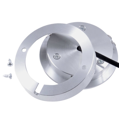 Skorter | Abi 3X LED Puck Light Kit, Warm White 2800K, 240Lm, Stainless Steel for Under Cabinet Lighting