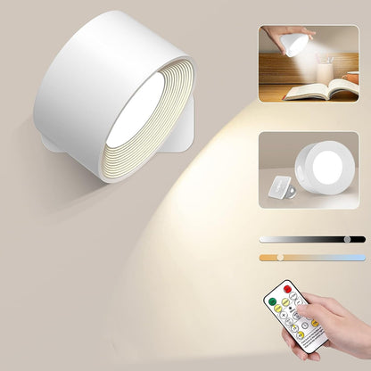 Skorter | Eternity Glow – Wireless LED Wall Light with Remote Control & Timer