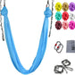 Skørter | Aerial Yoga Swing Set, L:5M W:2.8M Anti Gravity Hammock Inversion Exercises Includes 2 Carabiners, 2 Daisy Chain, 1 Hanging Instructions.