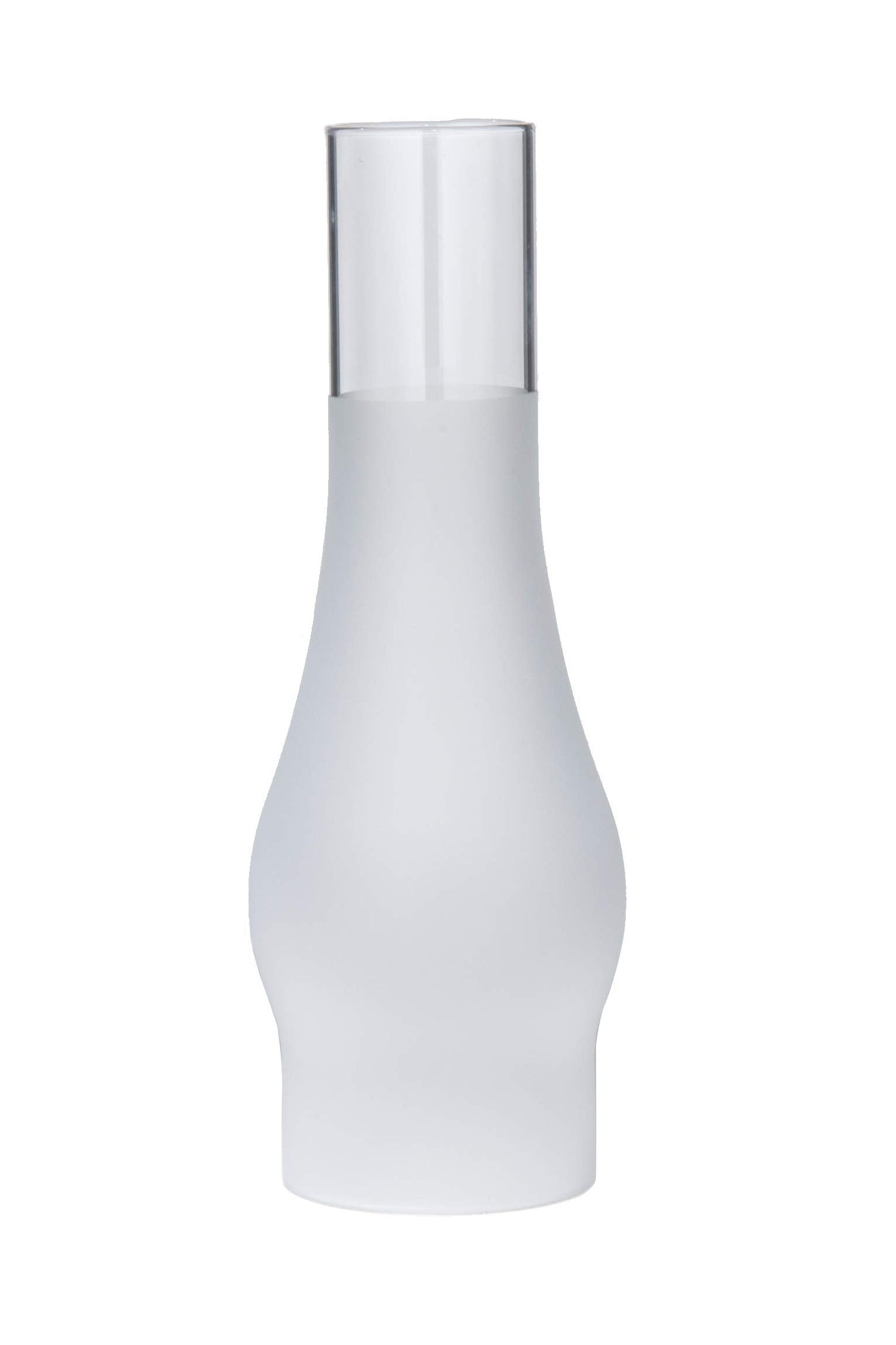 Skorter | B&P Lamp® 2 5/8&quot; X 10&quot; Frosted Glass Lamp Chimney For Vintage & Antique Lamps