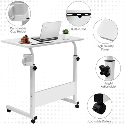 Skorter | Adjustable Laptop Desk | Multi-Purpose, Height-Adjustable & Mobile for Home Office, Bedside or Sofa Use