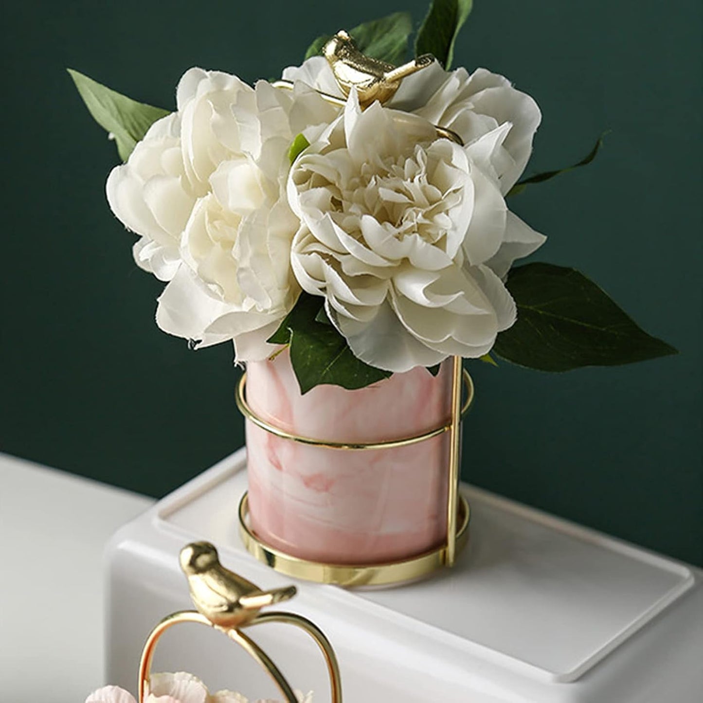 Skorter | Flower plant pots with bird design for stylish decoration