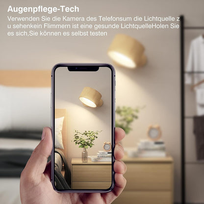 Skorter | Eternity Glow – Wireless LED Wall Light with Remote Control & Timer