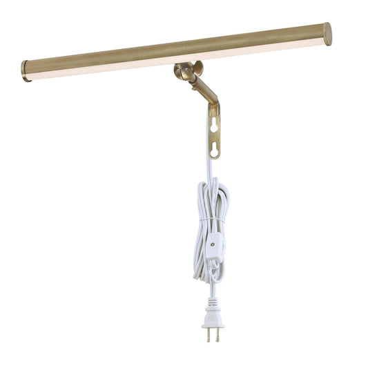 Skorter | Westinghouse 14" Adjustable LED Picture Lighting, 4W, Antique Brass, 3000K, Decorative Hinge