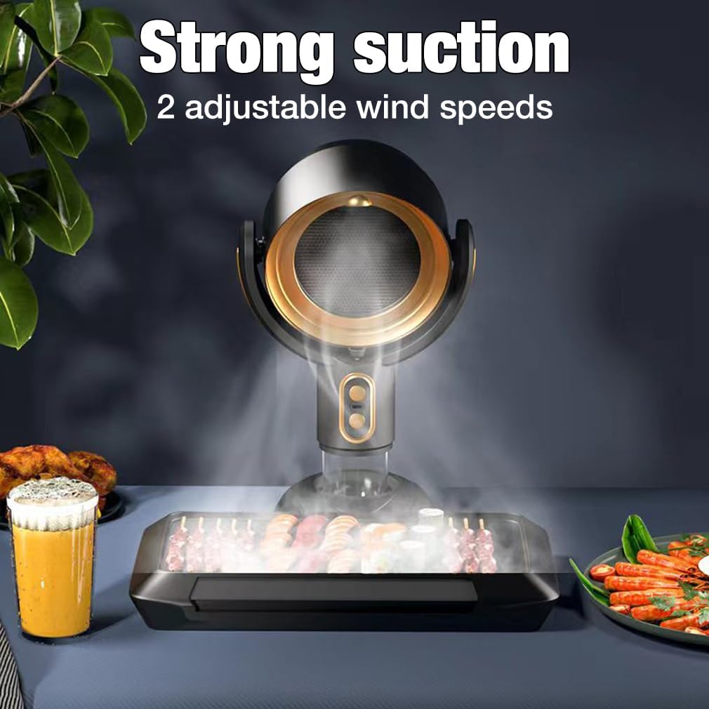 Skorter | AetherVent™ | Portable Range Hood | Powerful Rechargeable Kitchen Exhaust Fan | Ideal for Any Space & Cooking Needs