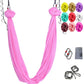 Skørter | Aerial Yoga Swing Set, L:5M W:2.8M Anti Gravity Hammock Inversion Exercises Includes 2 Carabiners, 2 Daisy Chain, 1 Hanging Instructions.