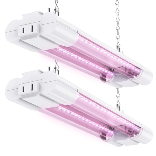 Skorter | Sunco 1Ft Full Spectrum Grow Light Led, 10W For Seed Starting & Indoor Plants, 2 Pack
