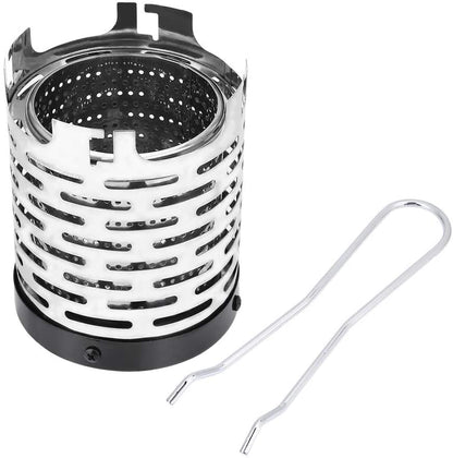 Skørter | Dilwe Camping Burners Camping Mini Heater Portable Stainless Steel Tent Heating Cover with Handle and Storage Bag Camping Heating Equipment