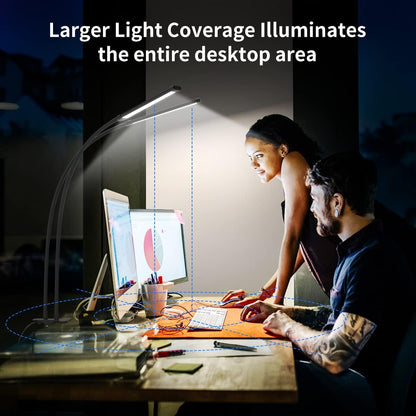 Skorter | 77 LED Desk Clamp Lamp with 70cm Flexible Gooseneck – Ravien