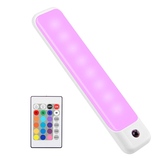 Skorter | Bigmonat Rgb Under Cabinet Lighting With Remote Control, Wireless Color Changing Led Light Strip