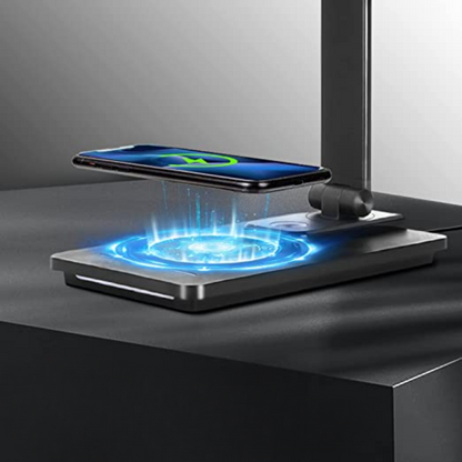 Skorter | LED Desk Lamp - With Wireless Charger and USB Port