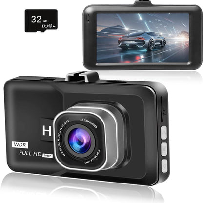 Skorter | Dash Cam Car Dash Camera, 1080P Ultra Wide Angle HD Lens, HD Night Vision Car Surveillance