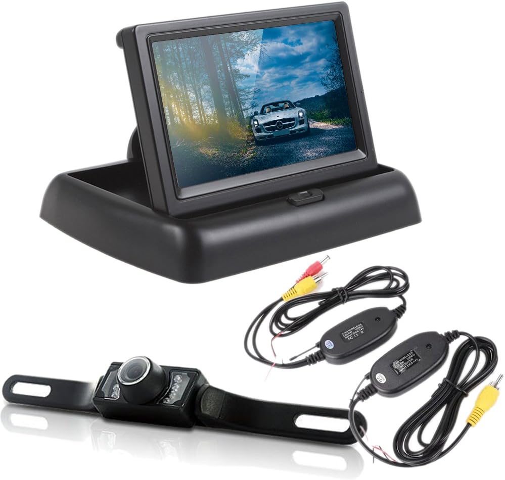 Skorter | Wireless Car Reversing Camera with 4.3" (10.9 cm) LCD Monitor – ParkSafe