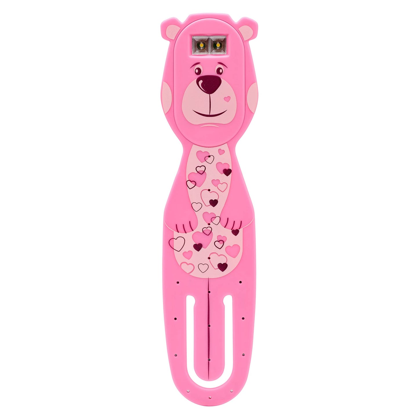 Skorter | Flexilight Pal Led Bookmark Reading Light - Rechargeable Bear Clip Lamp For Readers & Writers