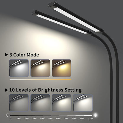 Skorter | 77 LED Desk Clamp Lamp with 70cm Flexible Gooseneck – Ravien