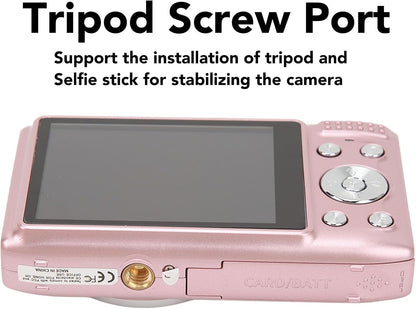 Skorter | 4K Compact Digital Camera with 58MP Photos and 16X Zoom – Lumora