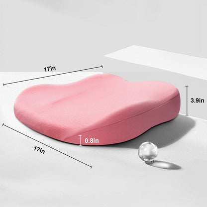 Skorter | Car Cushion RaiseSit – Ergonomic Seat Booster Cushion with Memory Foam